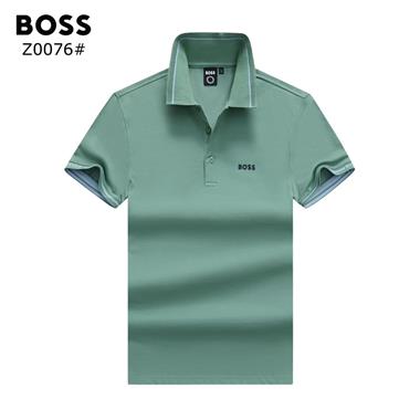 BOSS   2025夏季新款短袖POLO衫