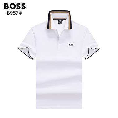 BOSS   2025夏季新款短袖POLO衫