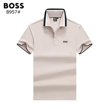 BOSS   2025夏季新款短袖POLO衫