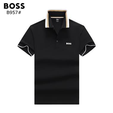 BOSS   2025夏季新款短袖POLO衫
