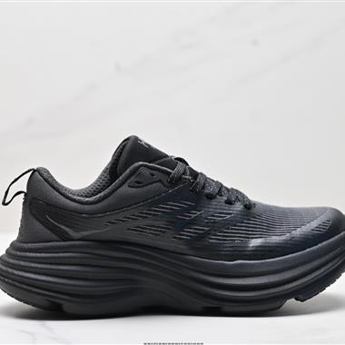 HOKA ONE ONE Bondi 8 復古舒適防滑耐磨 低幫 山地戶外跑步鞋