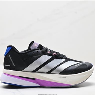 Adidas Adizero Boston 13  透氣網眼競速跑鞋