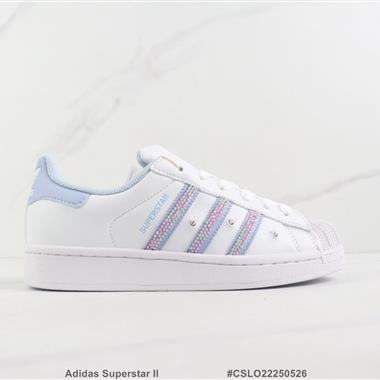 Adidas Superstar II 三葉草貝殼頭板鞋 