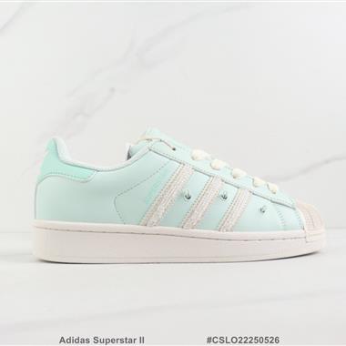 Adidas Superstar II 三葉草貝殼頭板鞋 