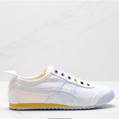 Onitsuka Tiger鬼塚虎 Mexico 66 Slip-on 低幫夏季透氣運動休閑鞋