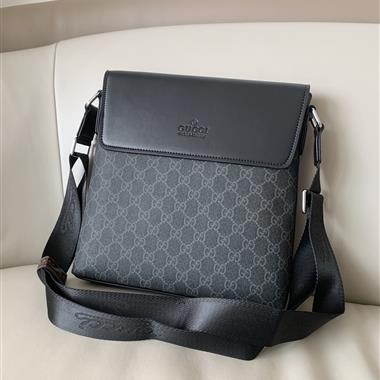 GUCCI   2025新款男生時尚包包  尺寸：26x28x6CM