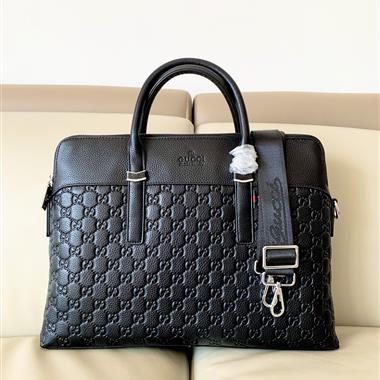 GUCCI  2025新款男生時尚包包   尺寸：39-29-6CM
