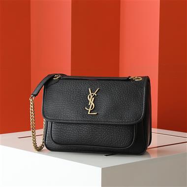 YSL   2025新款女生時尚包包   尺寸：28*22*9CM
