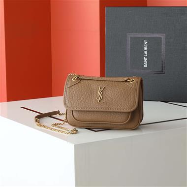 YSL  2025新款女生時尚包包   尺寸：18*12.5*5CM