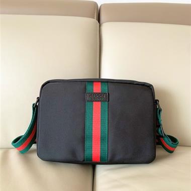 GUCCI  2025新款男生時尚包包   尺寸：27-19-7CM