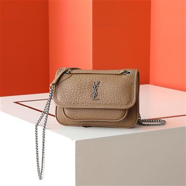 YSL  2025新款女生時尚包包   尺寸：18*12.5*5CM