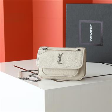 YSL  2025新款女生時尚包包   尺寸：18*12.5*5CM