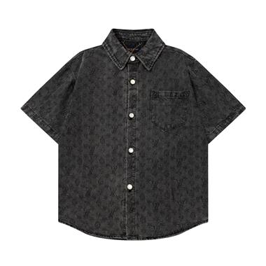 LouisVuitton   2025夏季新款短袖襯衫  尺寸偏大