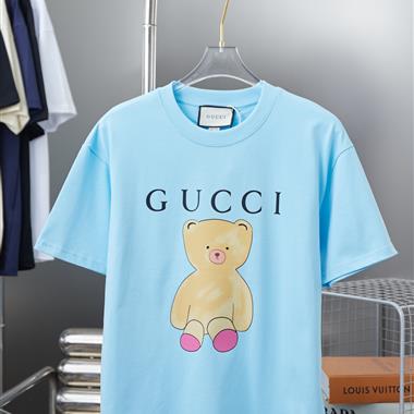 GUCCI   2025夏季新款短袖T恤  尺寸偏大