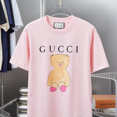 GUCCI   2025夏季新款短袖T恤  尺寸偏大