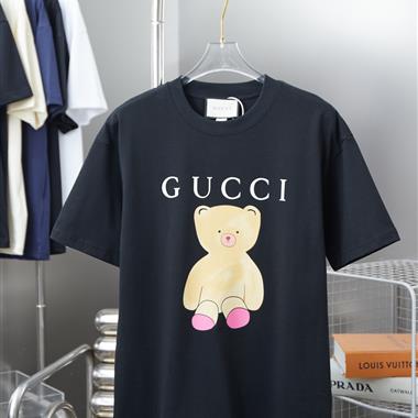 GUCCI   2025夏季新款短袖T恤  尺寸偏大