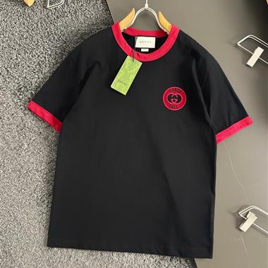 GUCCI   2025夏季新款短袖T恤  尺寸偏大