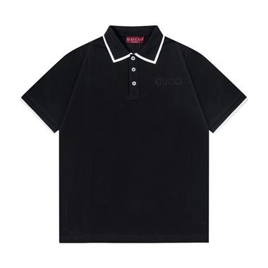 GUCCI   2025夏季新款短袖POLO衫