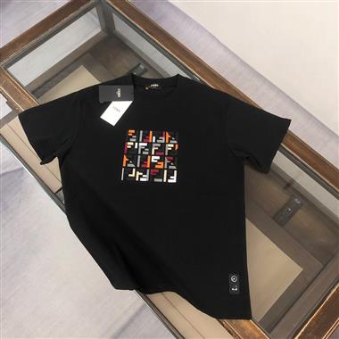 FENDI   2025夏季新款短袖T恤  尺寸偏大