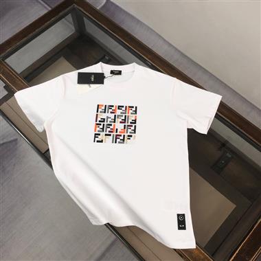 FENDI   2025夏季新款短袖T恤  尺寸偏大