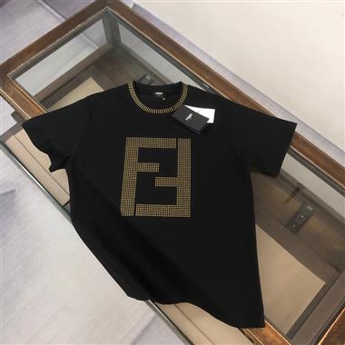 FENDI   2025夏季新款短袖T恤  尺寸偏大