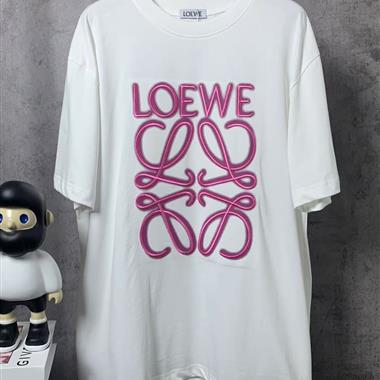 LOEWE   2025夏季新款短袖T恤  尺寸偏大