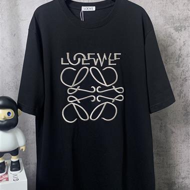 LOEWE   2025夏季新款短袖T恤  尺寸偏大
