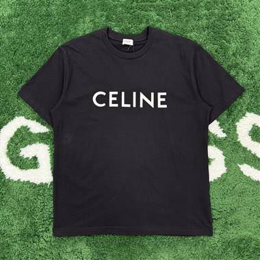 CELINE   2025夏季新款短袖T恤  尺寸偏大