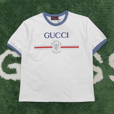 GUCCI   2025夏季新款短袖T恤  尺寸偏大
