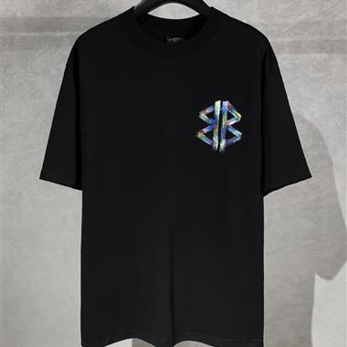 Balenciaga   2025夏季新款短袖T恤  尺寸偏大
