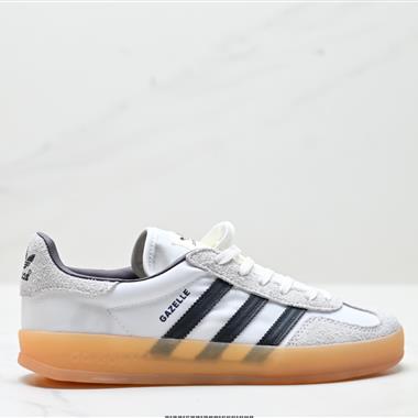 Adidas Originals Gazelle Indoor 三葉草休閑防滑耐磨低幫板鞋