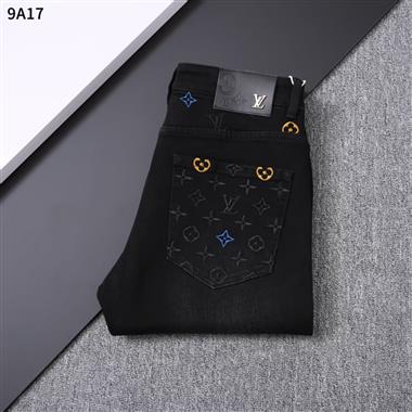 LouisVuitton   2025夏季新款休閒牛仔褲