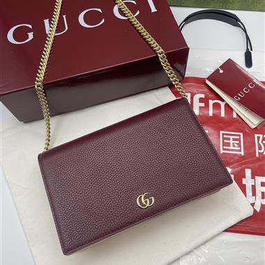 GUCCI   2025新款女生時尚包包 尺寸：20*12.5*4CM