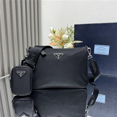 PRADA   2025新款男生時尚包包 尺寸：24*18.5*6CM