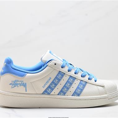 Adidas Originals Superstar 三葉草 低幫經典百搭休閑運動板鞋