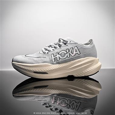 HOKA ONE ONE Mach X 2 舒適 便防滑耐磨 低幫跑步鞋