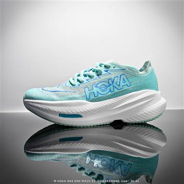 HOKA ONE ONE Mach X 2 舒適 便防滑耐磨 低幫跑步鞋