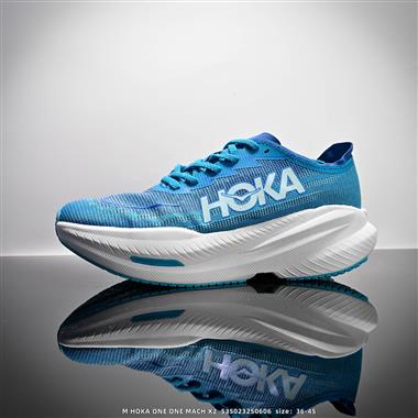 HOKA ONE ONE Mach X 2 舒適 便防滑耐磨 低幫跑步鞋