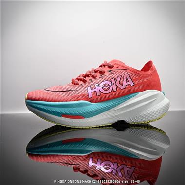 HOKA ONE ONE Mach X 2 舒適 便防滑耐磨 低幫跑步鞋