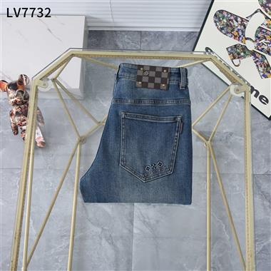 LouisVuitton  2025夏季新款休閒牛仔褲