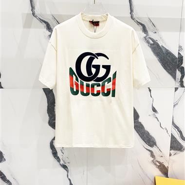 GUCCI   2025夏季新款短袖T恤  尺寸偏大