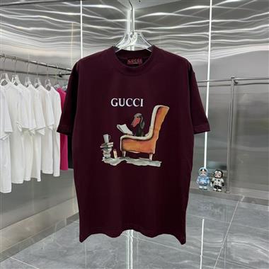 GUCCI   2025夏季新款短袖T恤