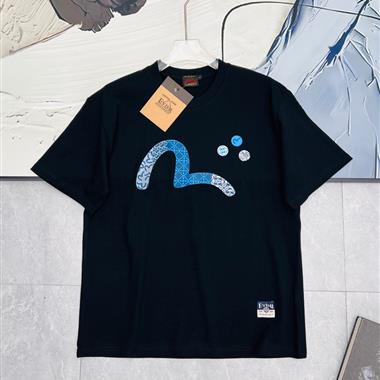 EVISU   2025夏季新款短袖T恤