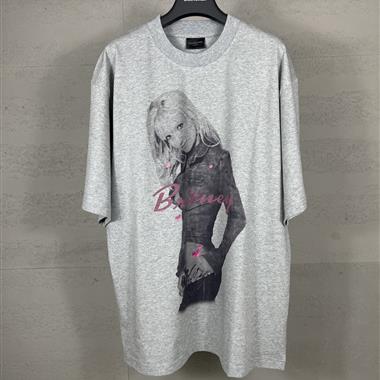 Balenciaga   2025夏季新款短袖T恤  尺寸偏大