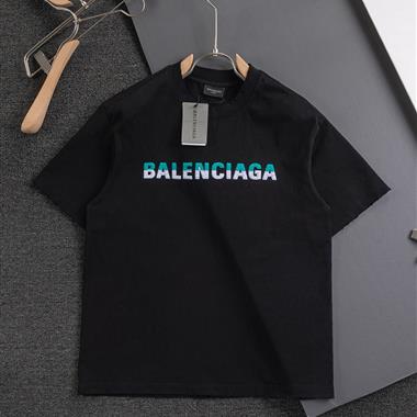 Balenciaga   2025夏季新款短袖T恤   尺寸偏大