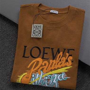 LOEWE   2025夏季新款短袖T恤  尺寸偏大