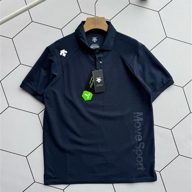 DESCENTE   2025夏季新款短袖POLO衫