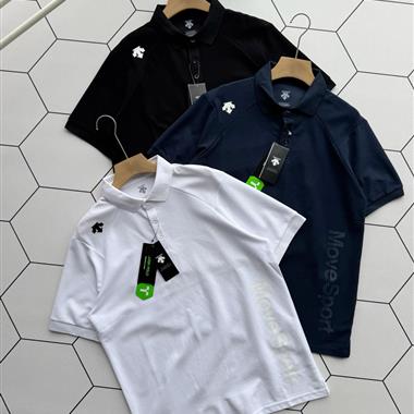 DESCENTE   2025夏季新款短袖POLO衫