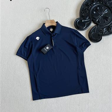 DESCENTE   2025夏季新款短袖POLO衫