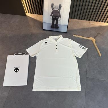 DESCENTE   2025夏季新款短袖POLO衫